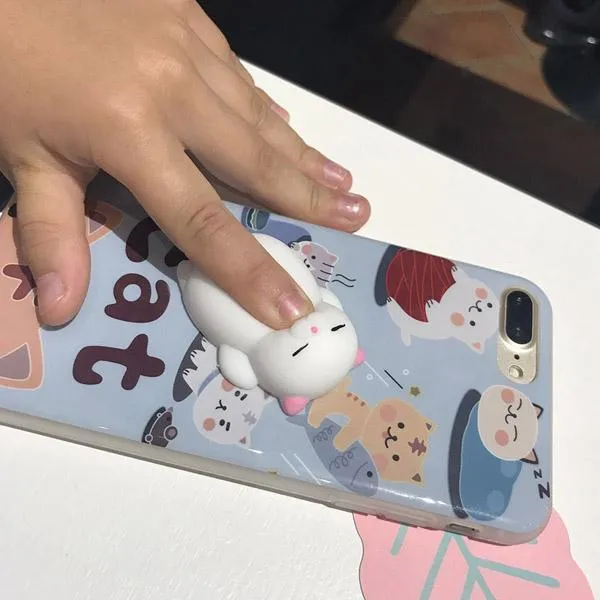 Purrfect Family Cat Massage Me Phone Case