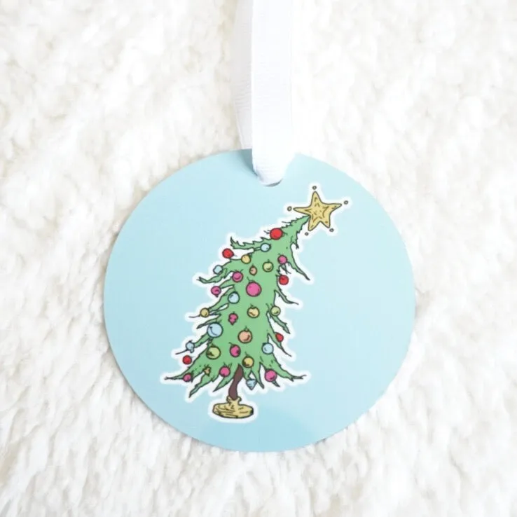 "Means a Little Bit More" Grinch Ornament