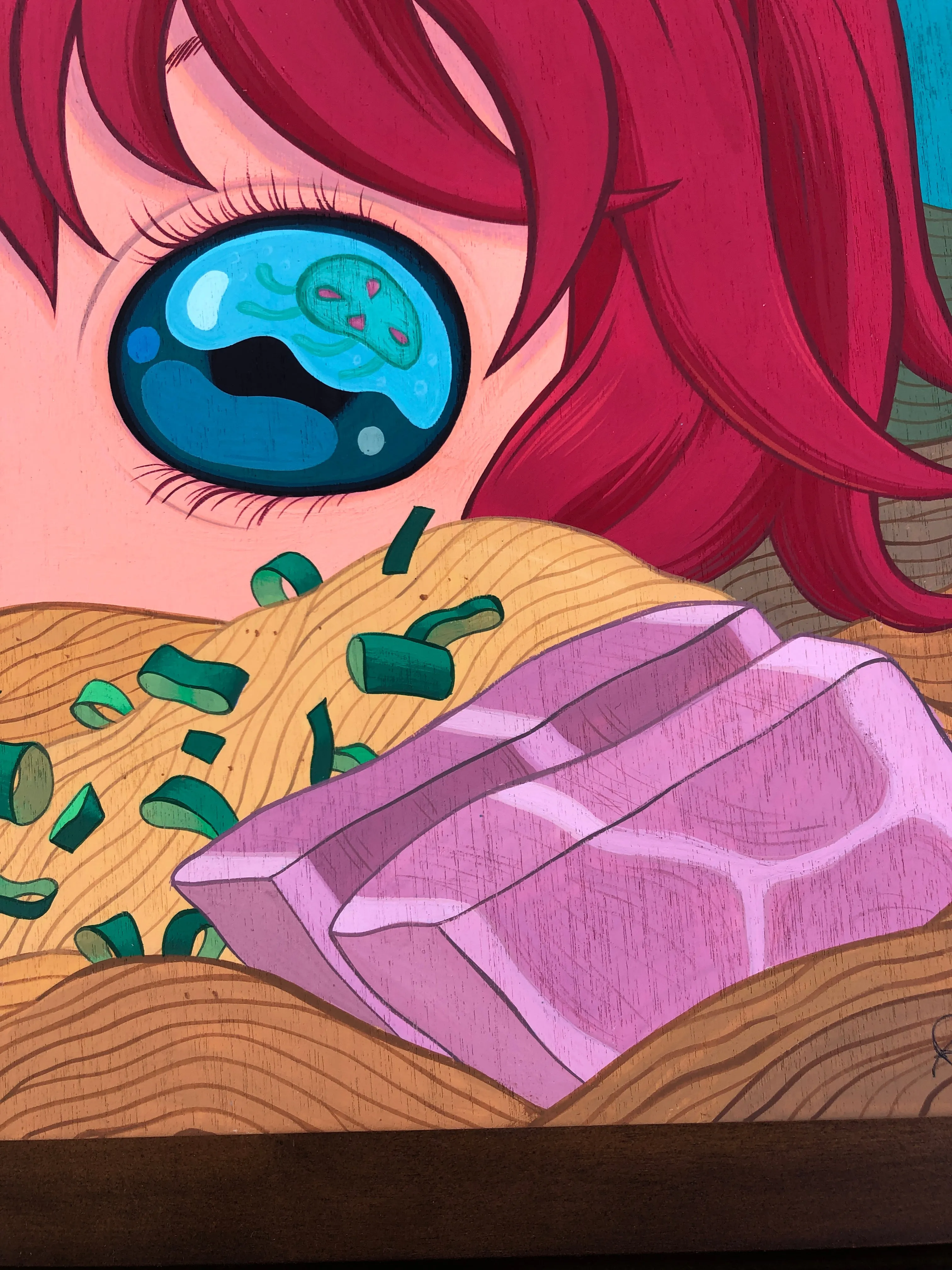 "She Loves Ham” Original Painting