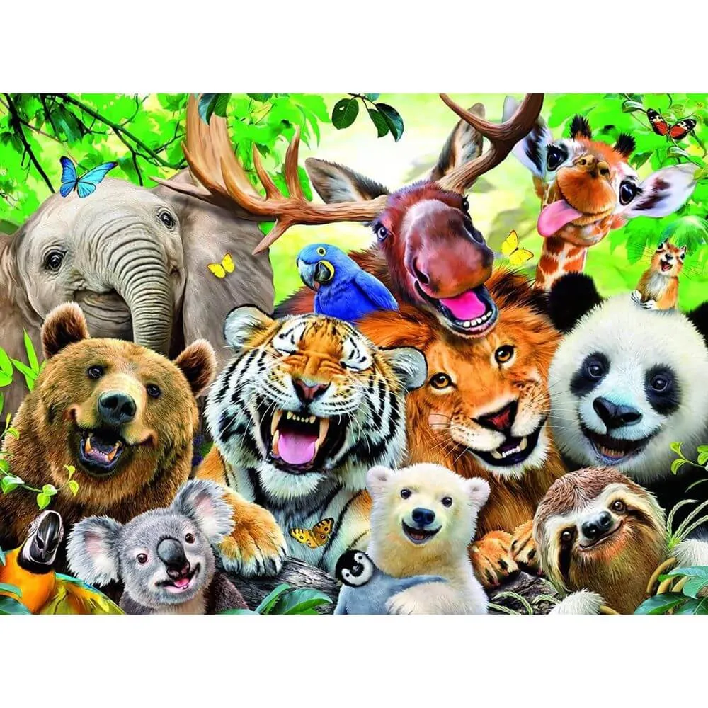 Ravensburger Wild Animal Selfie 300pc Puzzle