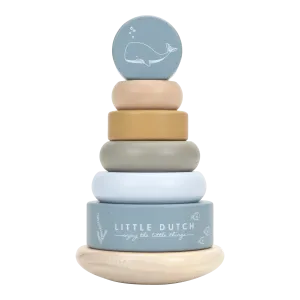 Rocking Ring Stacker By Little Dutch - Ocean