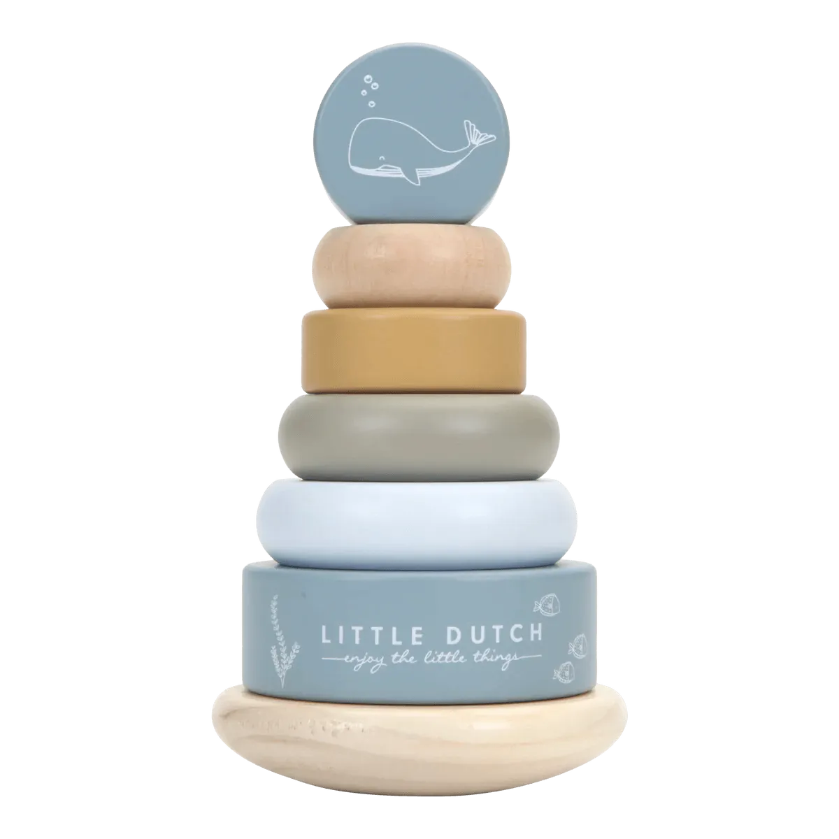 Rocking Ring Stacker By Little Dutch - Ocean
