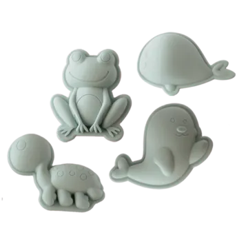 Scrunch Sand Moulds frog set