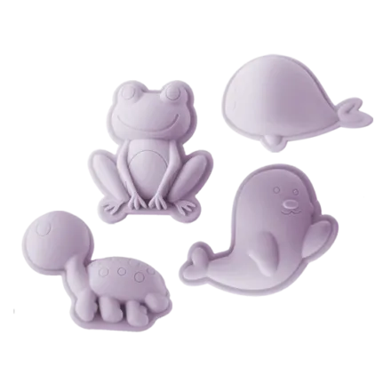 Scrunch Sand Moulds frog set