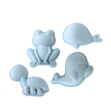 Scrunch Sand Moulds frog set
