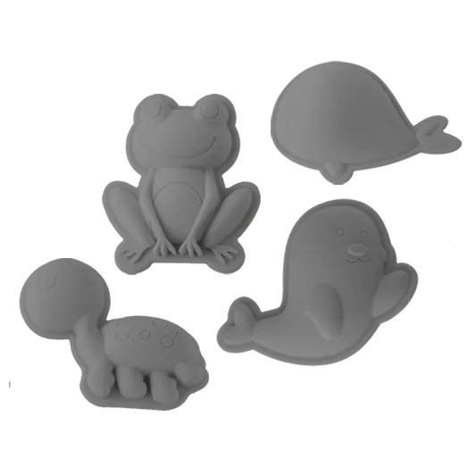 Scrunch Sand Moulds frog set