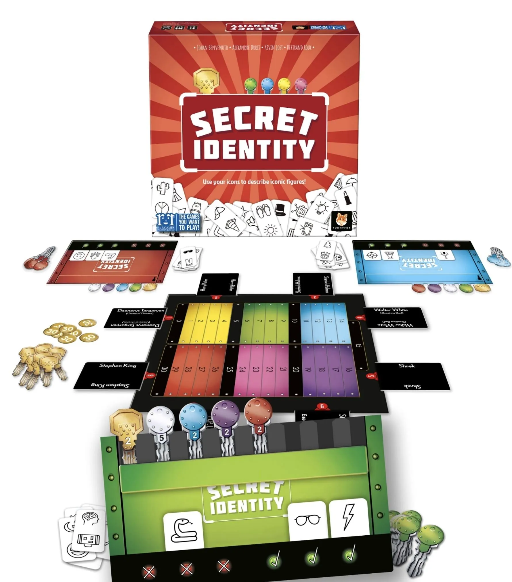 Secret Identity Board Game