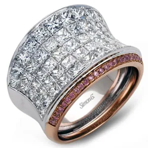 Simon G. Princess Diamond Right Hand Ring