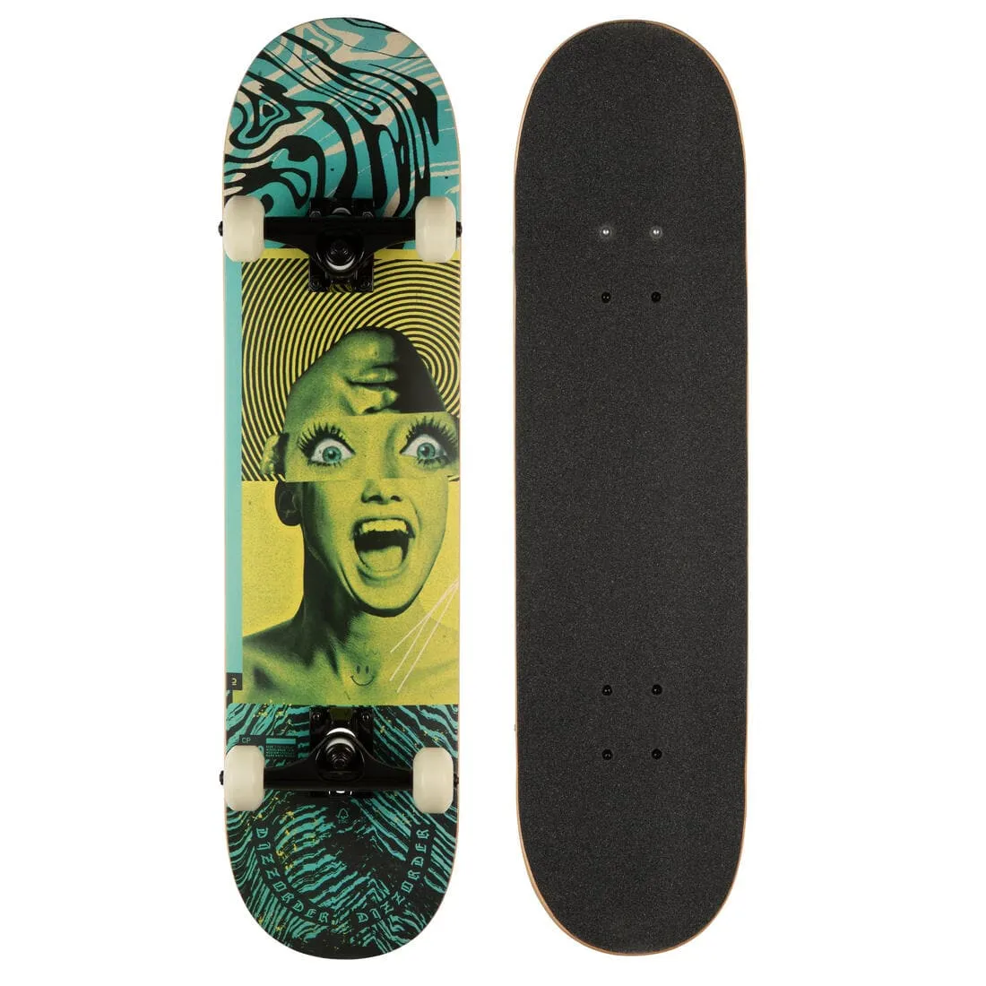 SKATEBOARD COMPLET  CP100 TAILLE 7,75"