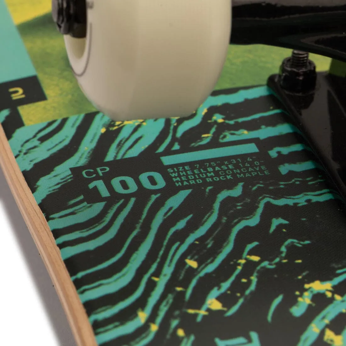 SKATEBOARD COMPLET  CP100 TAILLE 7,75"