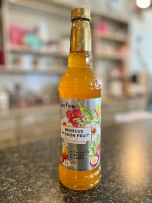 Skinny Syrups || Sugar Free Hibiscus Passion Fruit Flavor Infusion Syrup