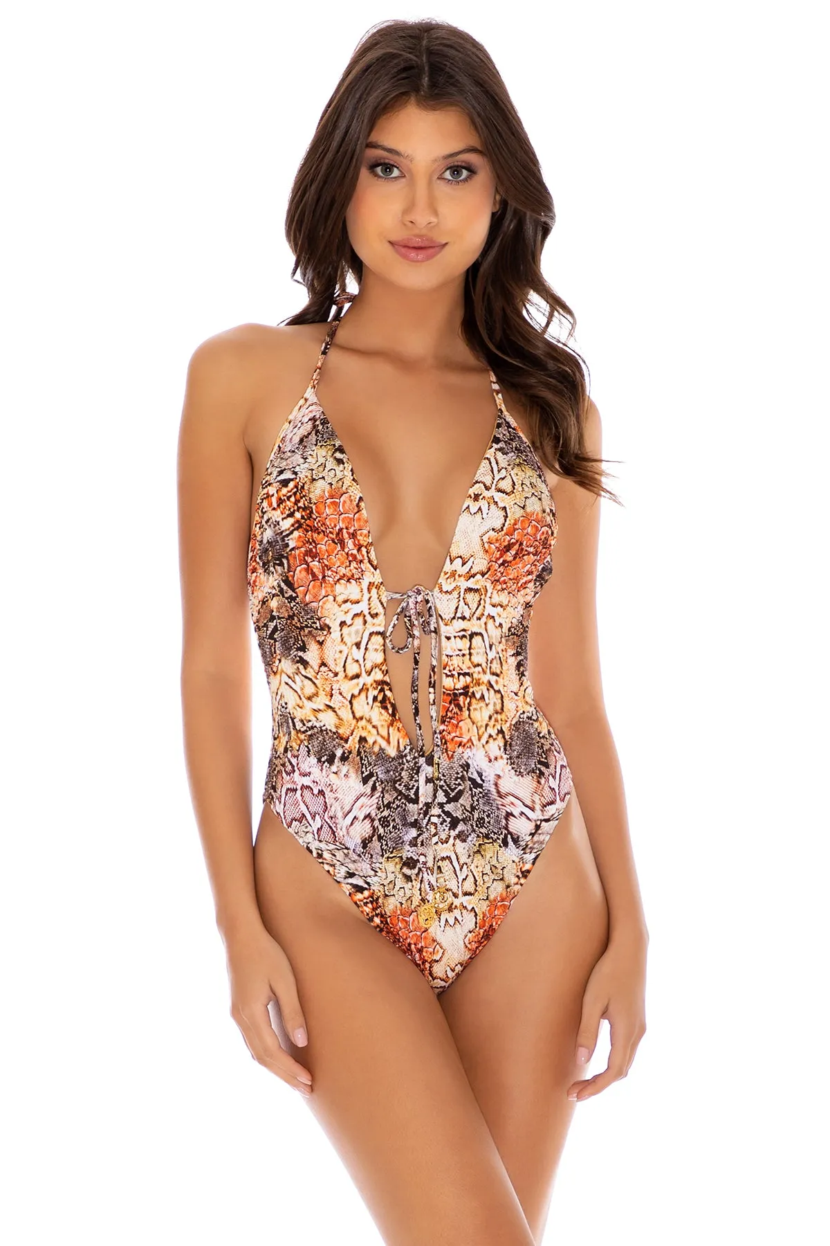 SKINS - One Piece Bodysuit • Natural Snake Campaign