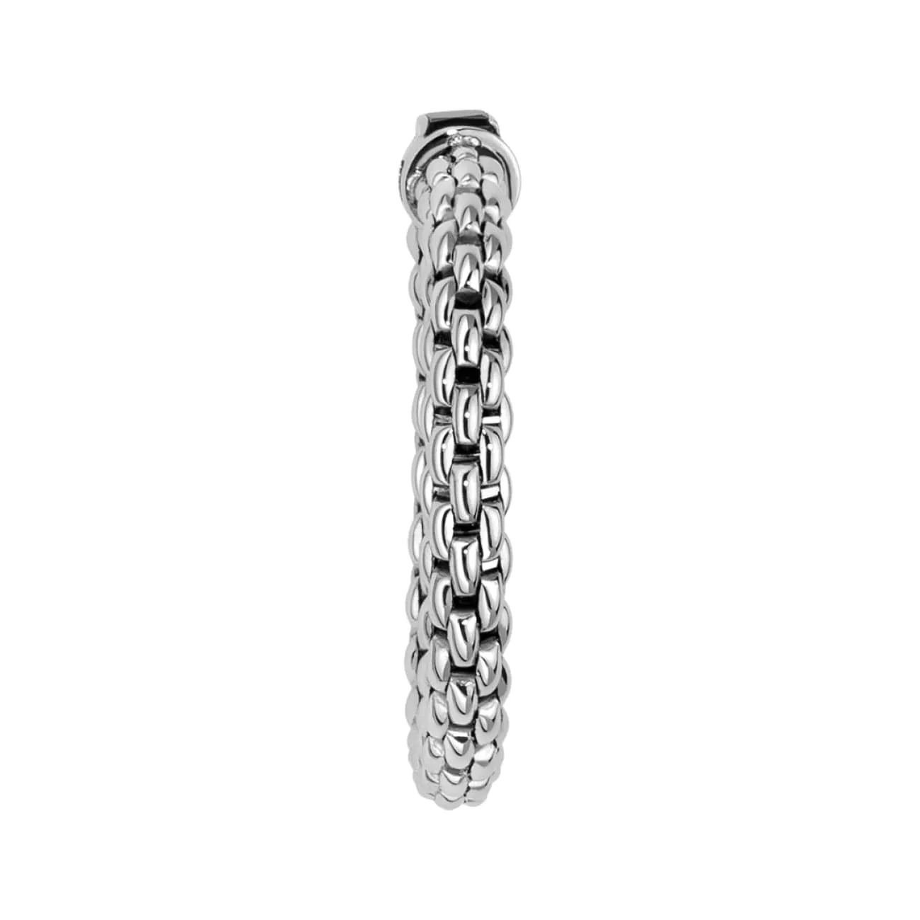 Souls 18K White Gold Flex It Ring Set With Black Diamond (Pre-Order)