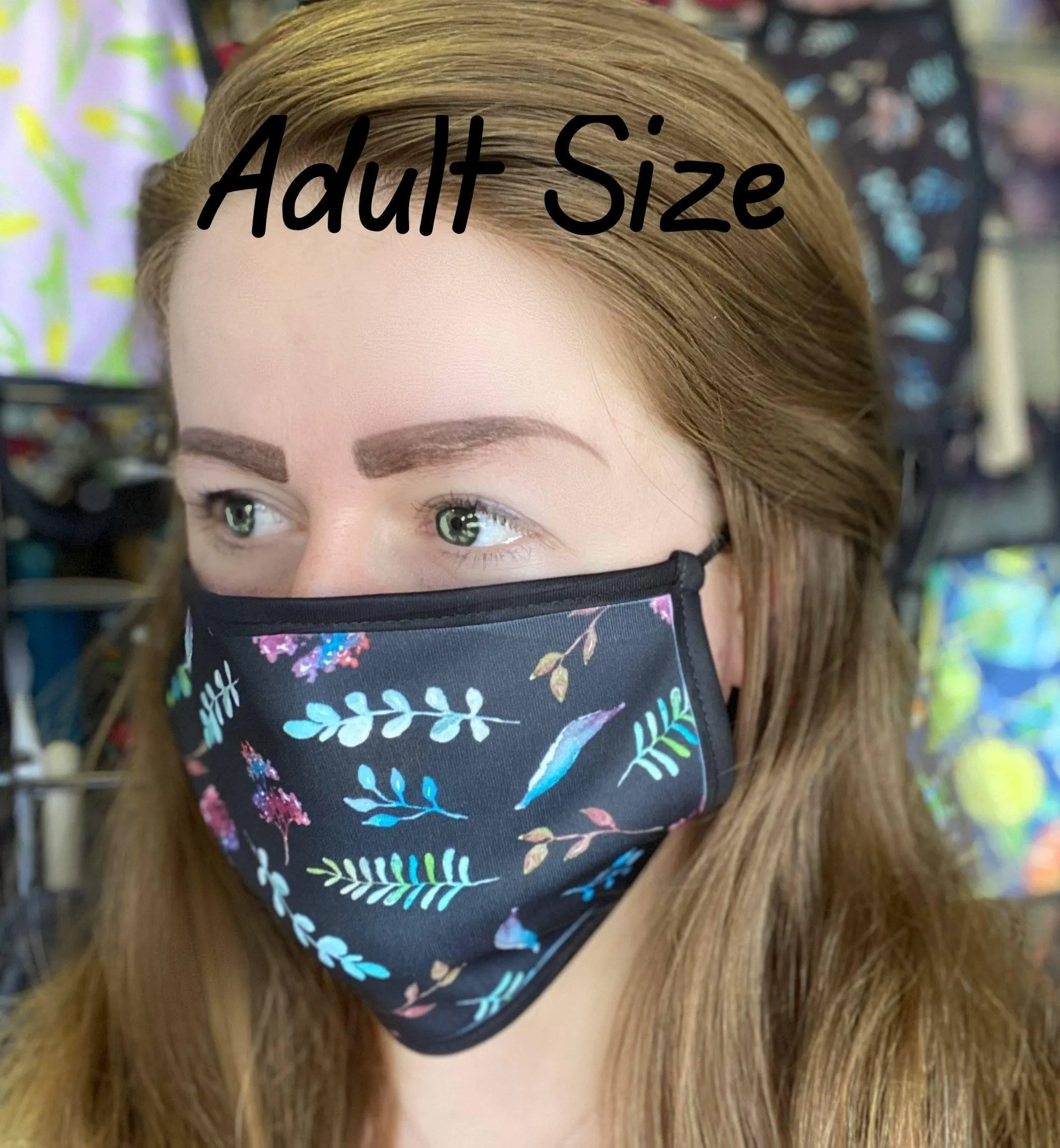 Spring Colors Face Mask / Washable / Dust Mask/ Face Mask for Adults/ Face Mask for Youth
