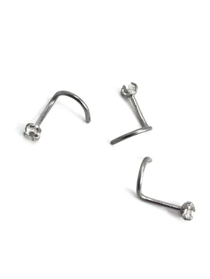 Stainless Steel Nose Rings Sku#3-1-1