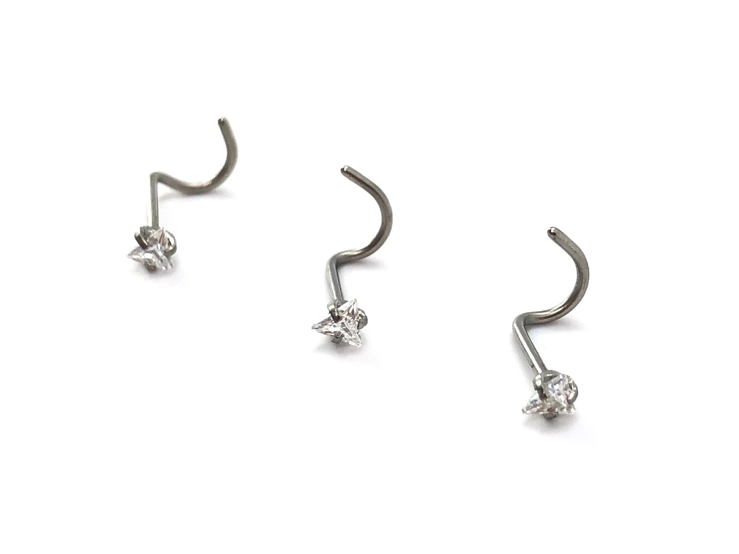 Stainless Steel Nose Rings Sku#3-2-1