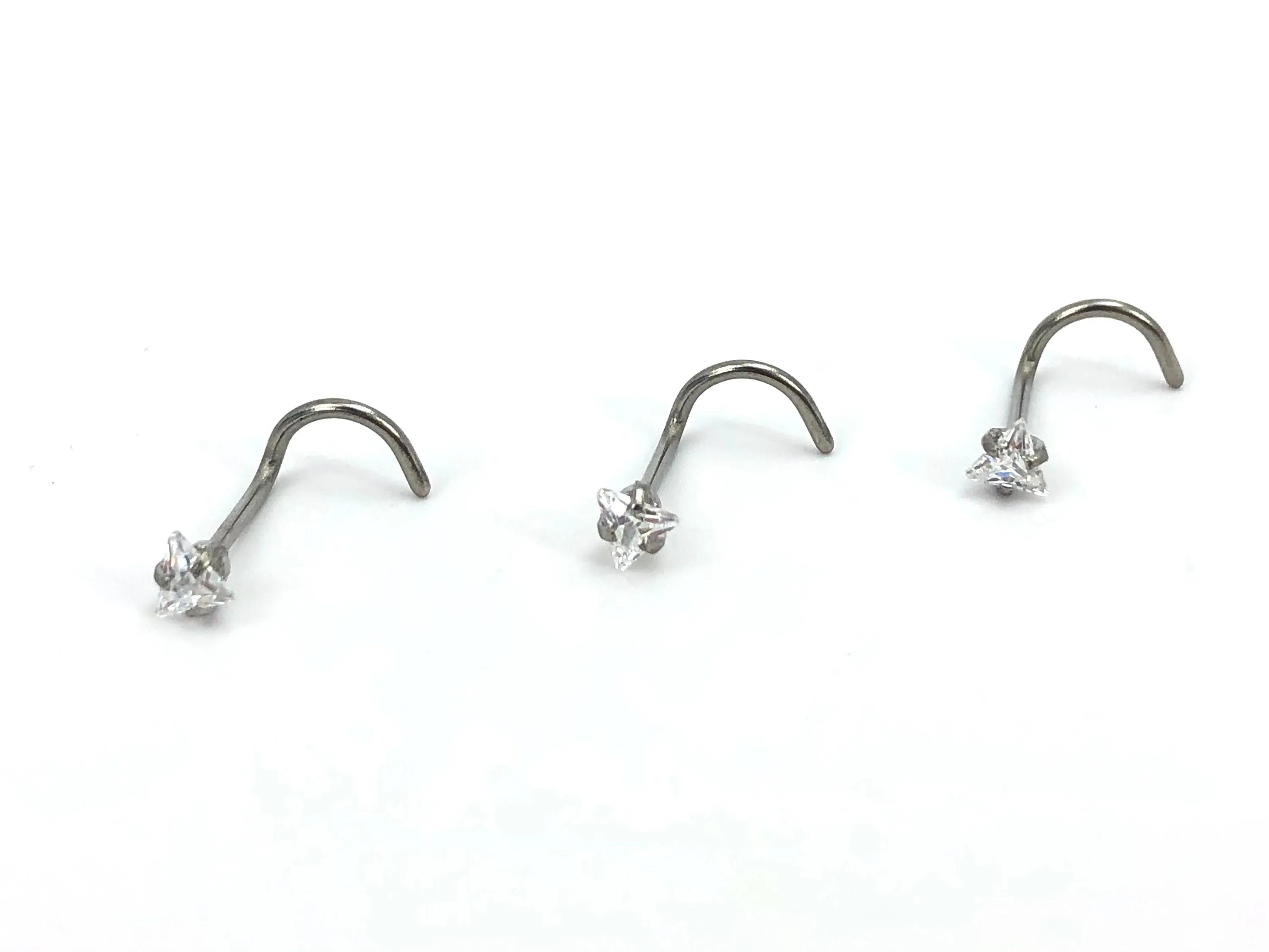 Stainless Steel Nose Rings Sku#3-2-1
