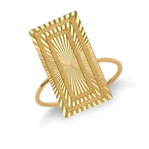 Stella Rectangle Ring