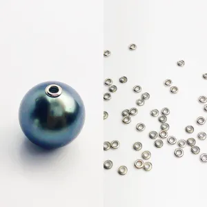 Sterling Silver 4.0mm Bead Grommet with 3.7mm Hole