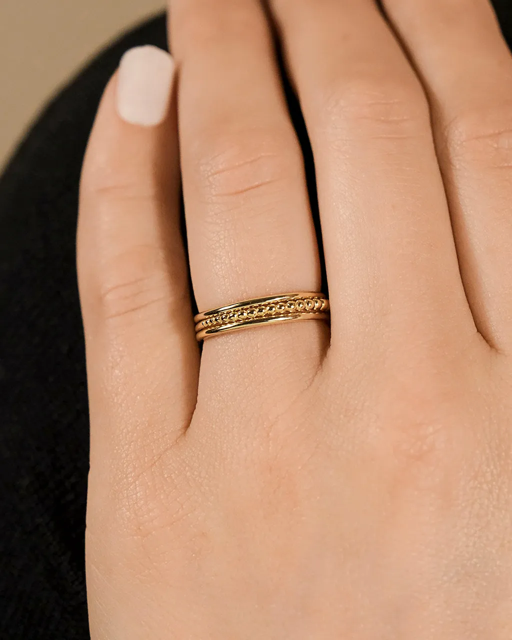 Sterling Silver Adele Stacking Ring