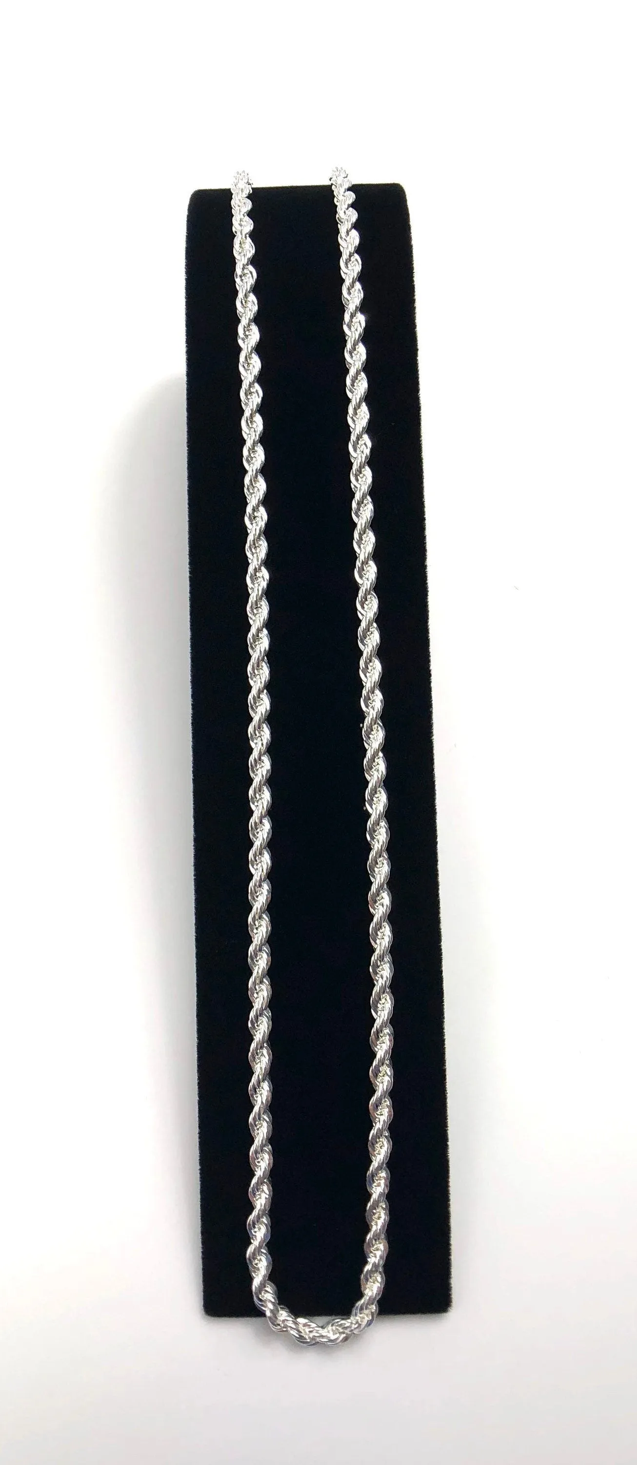 Stunning 4mm Sterling Silver 925 French Rope Chain