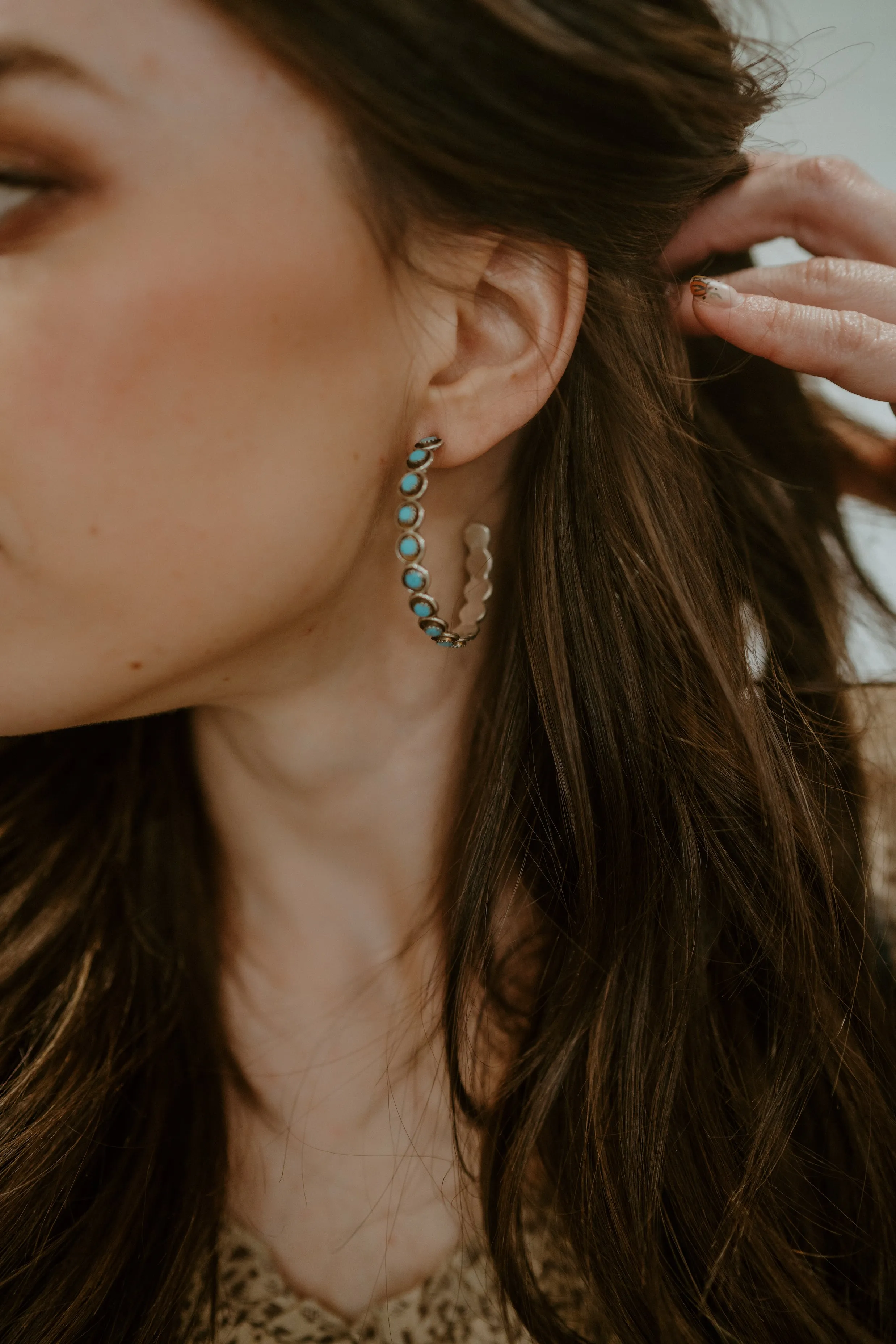 Sully Hoop | Turquoise