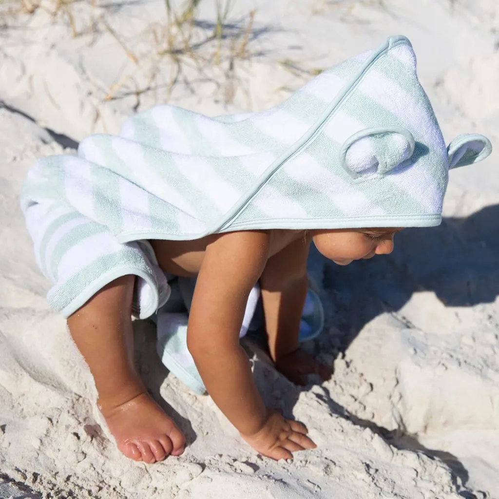 SUNNYLIFE Baby Character Towel Apple Sorbet Pastel Green