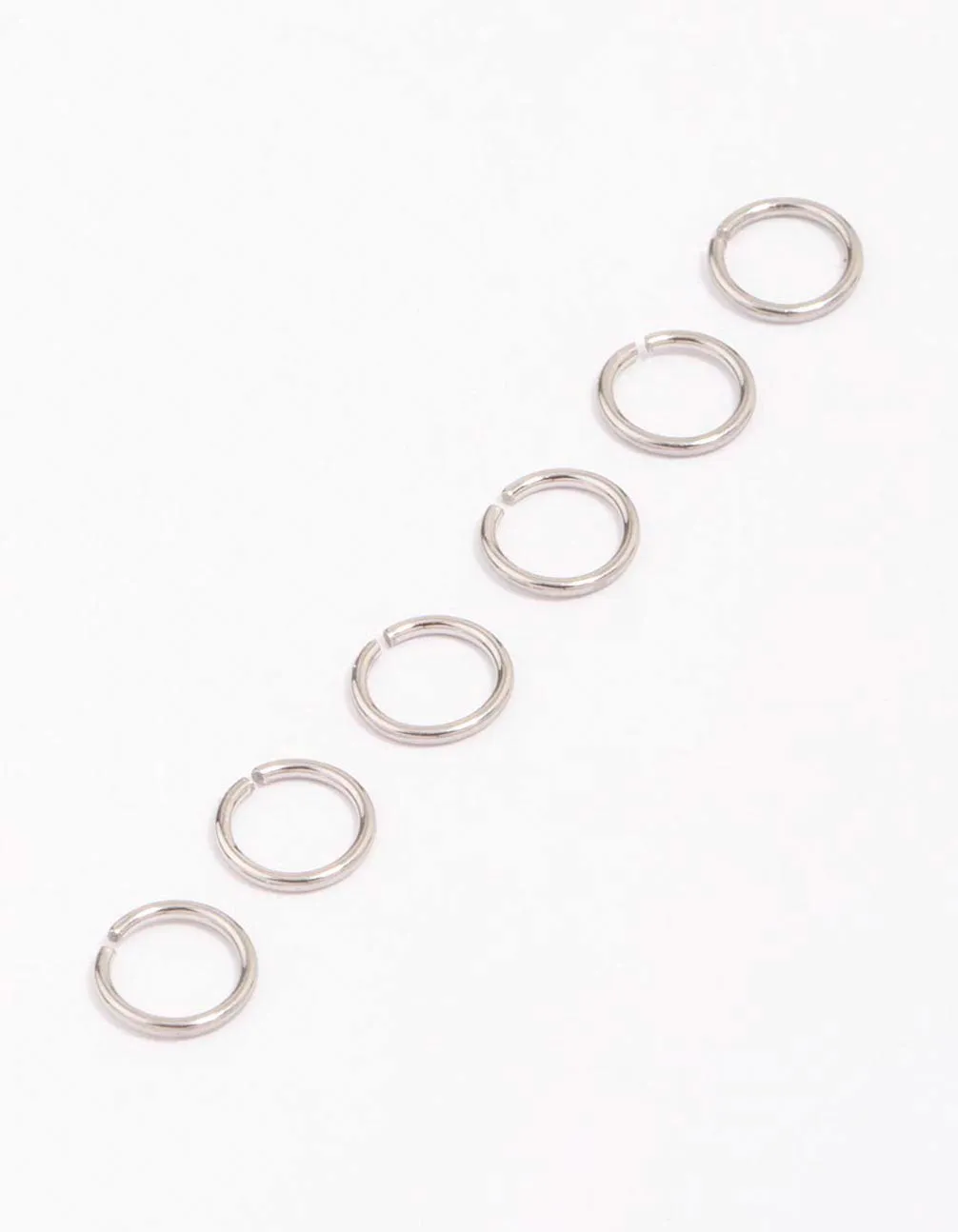 Surgical Steel Ring Nose 6-Pack