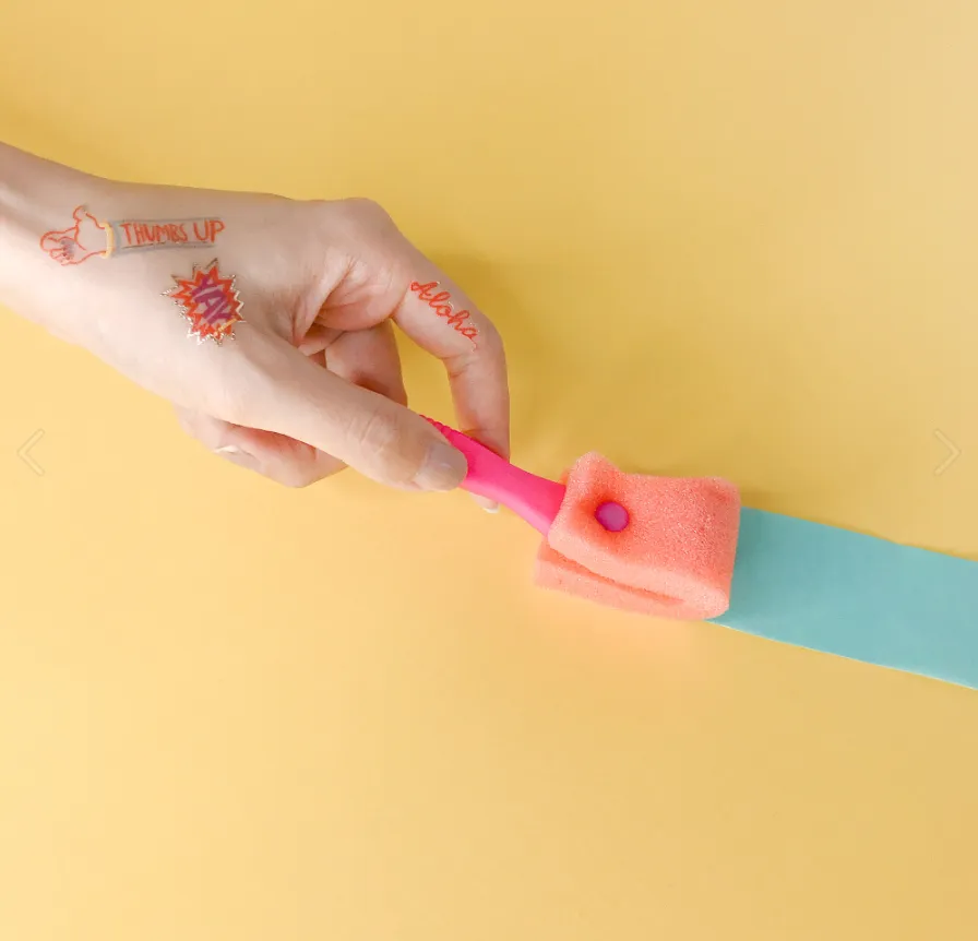 Talk Out Loud Temporary Tattoo