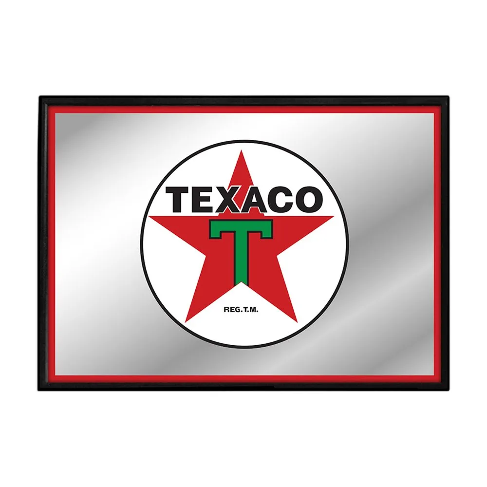 Texaco: Heritage - Framed Mirrored Wall Sign