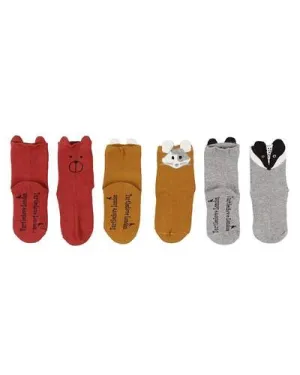 The Hector 3-pack Character Socks - BABY