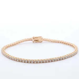 Three Carat Tennis Bracelet