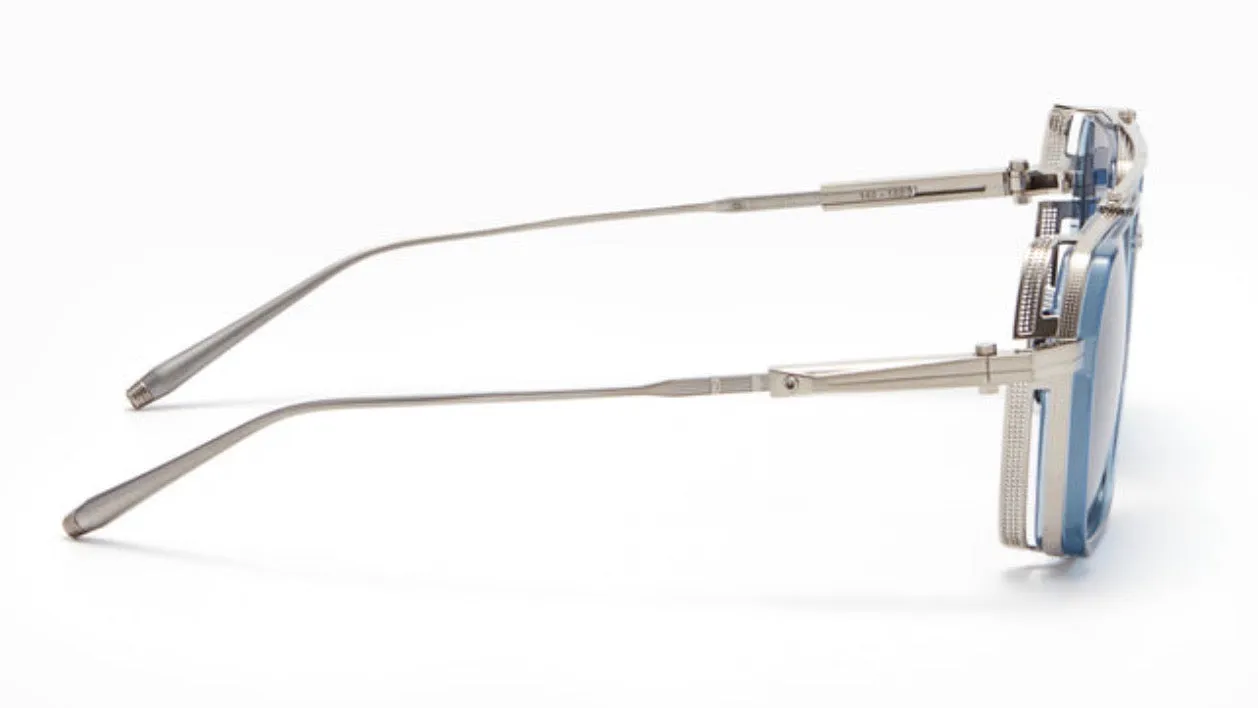 TIROS-Brushed Silver / Crystal Blue / Dark Blue AR