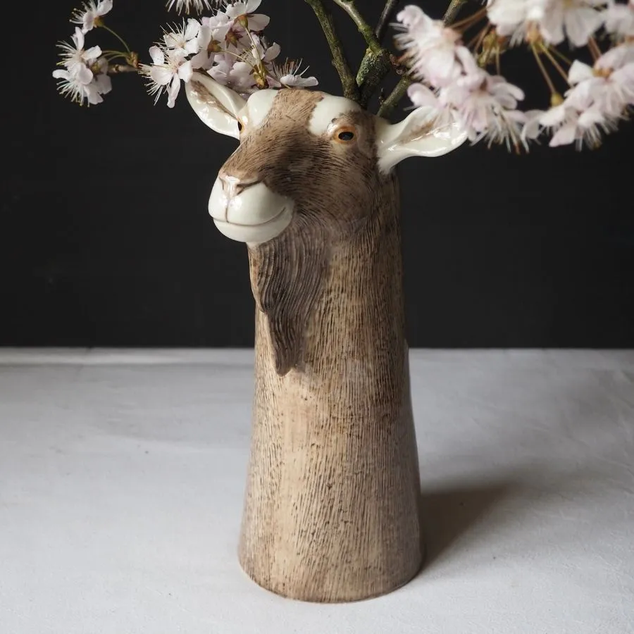 Toggenberg Goat Vase