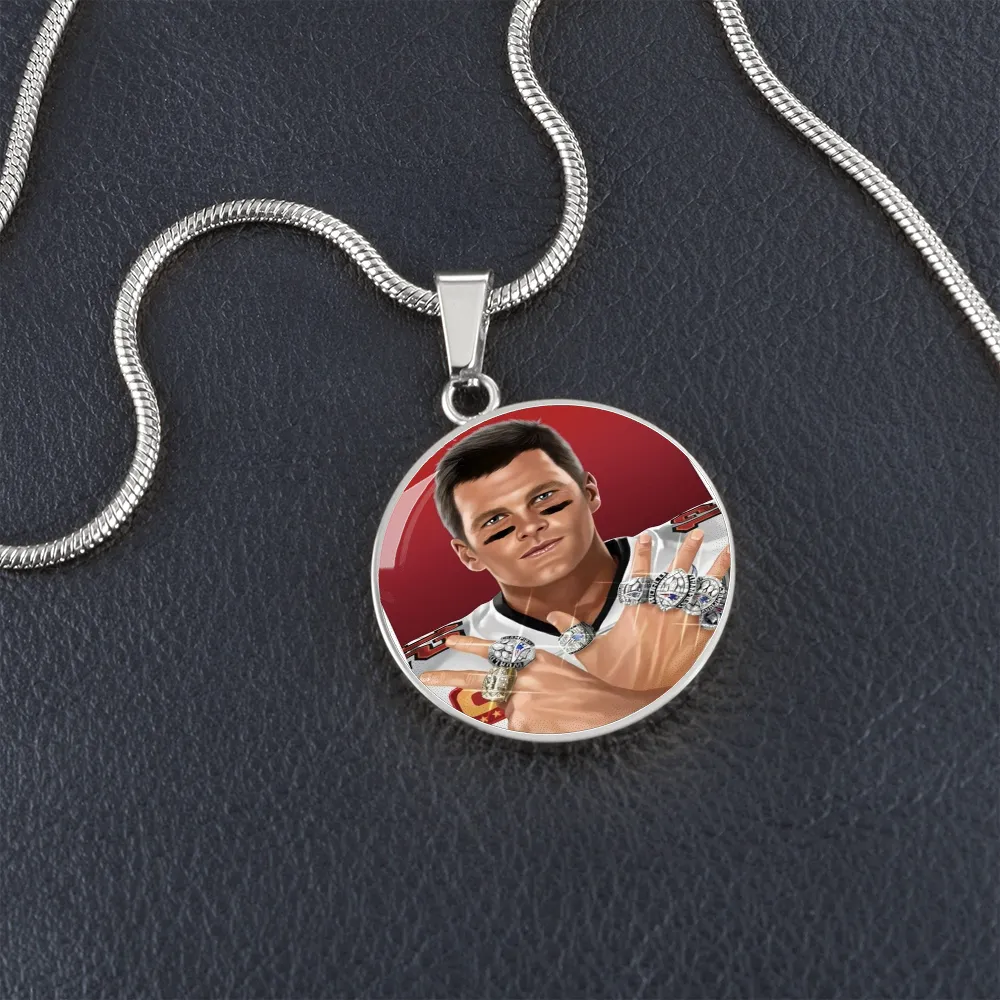 Tom Brady Seven Rings Necklace
