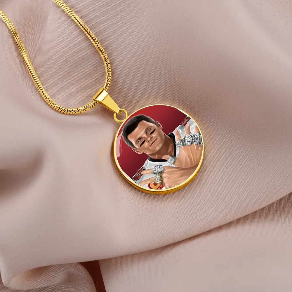 Tom Brady Seven Rings Necklace