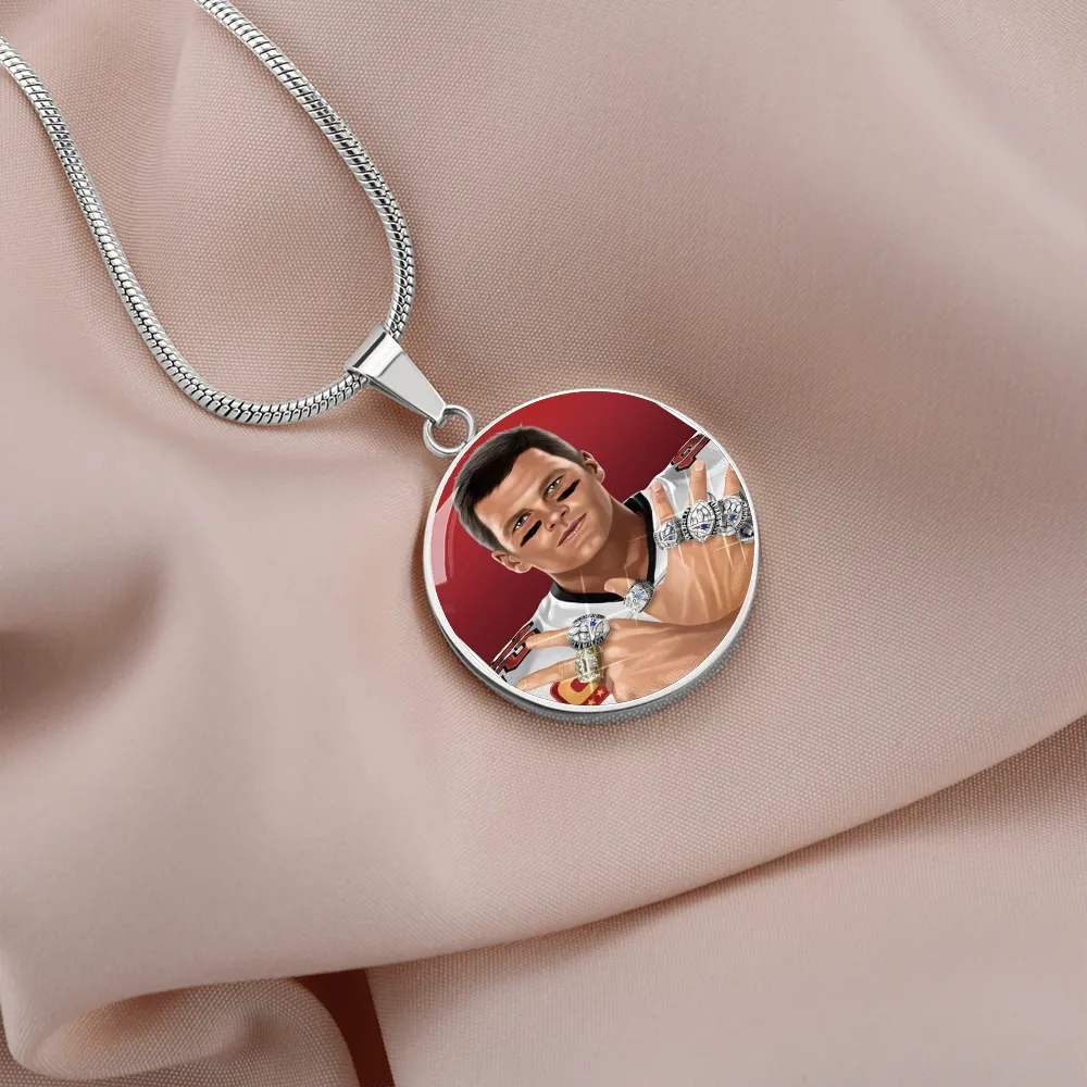 Tom Brady Seven Rings Necklace