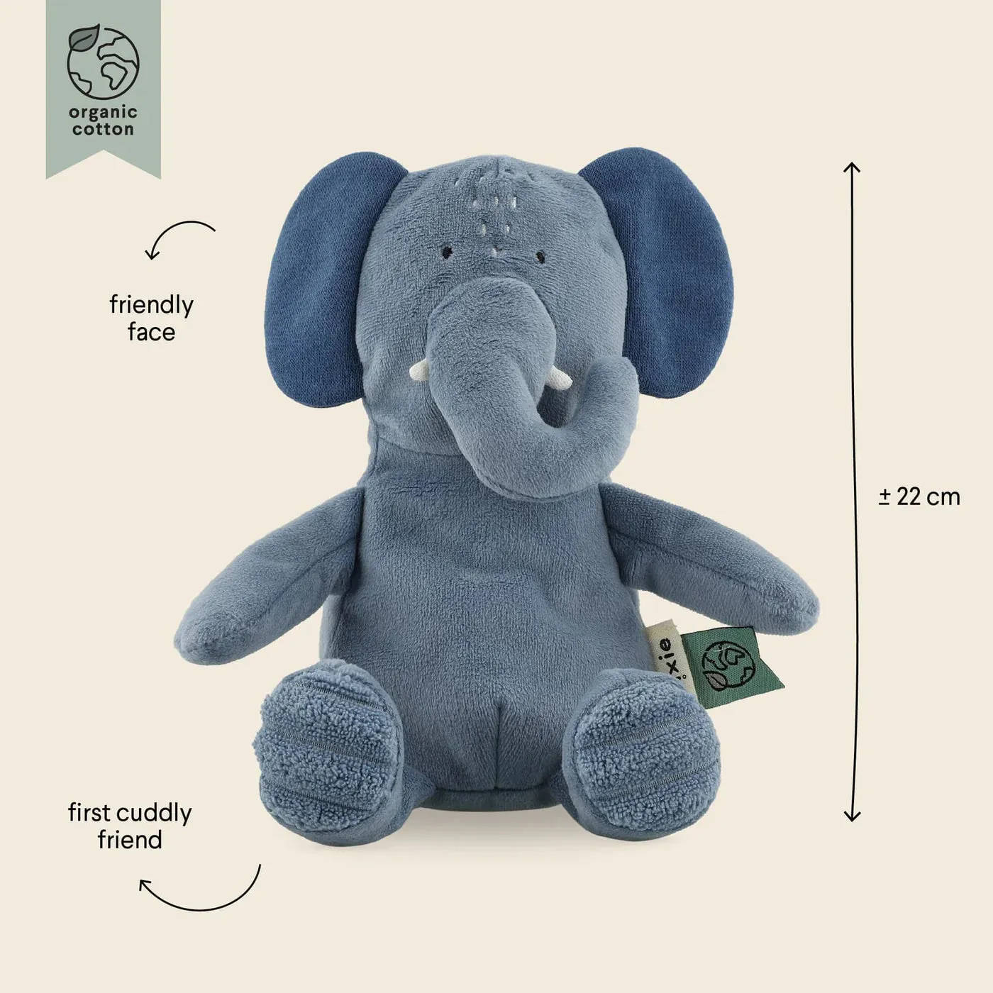 Trixie Plush Toy - Mrs Elephant