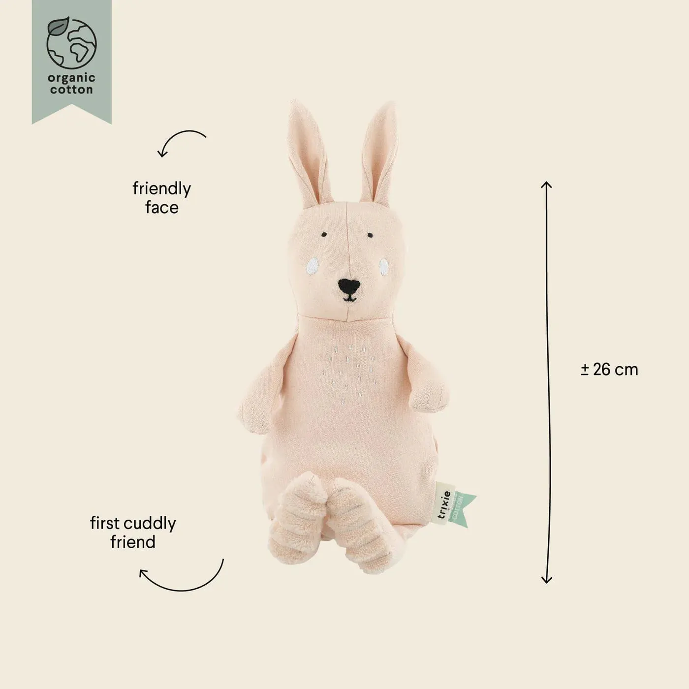 Trixie Small Plush Toy - Mrs Rabbit