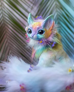 Tropical rainbow fox