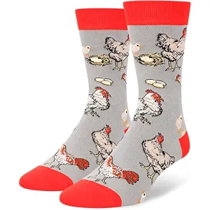 Unique Chicken Gifts, Unisex Chicken Socks for Men and Women, Best Gift for Chicken Lovers