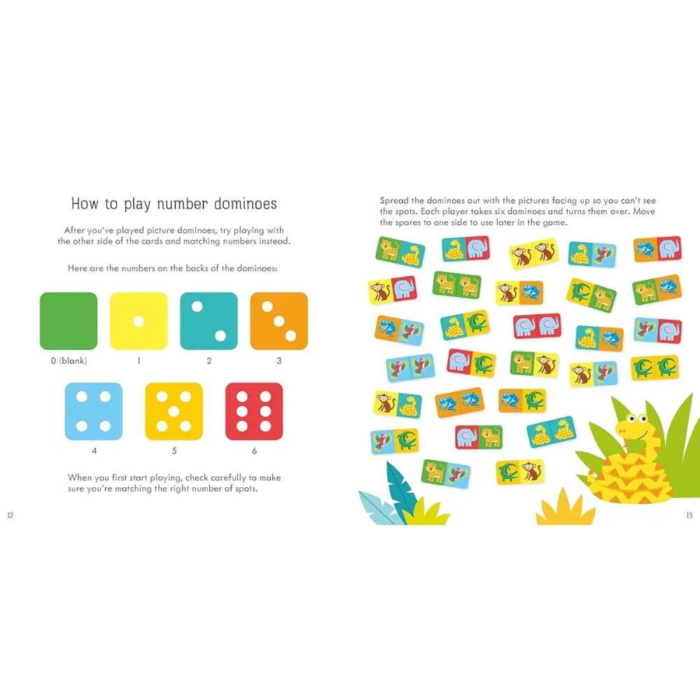 Usborne Animal Dominoes Game