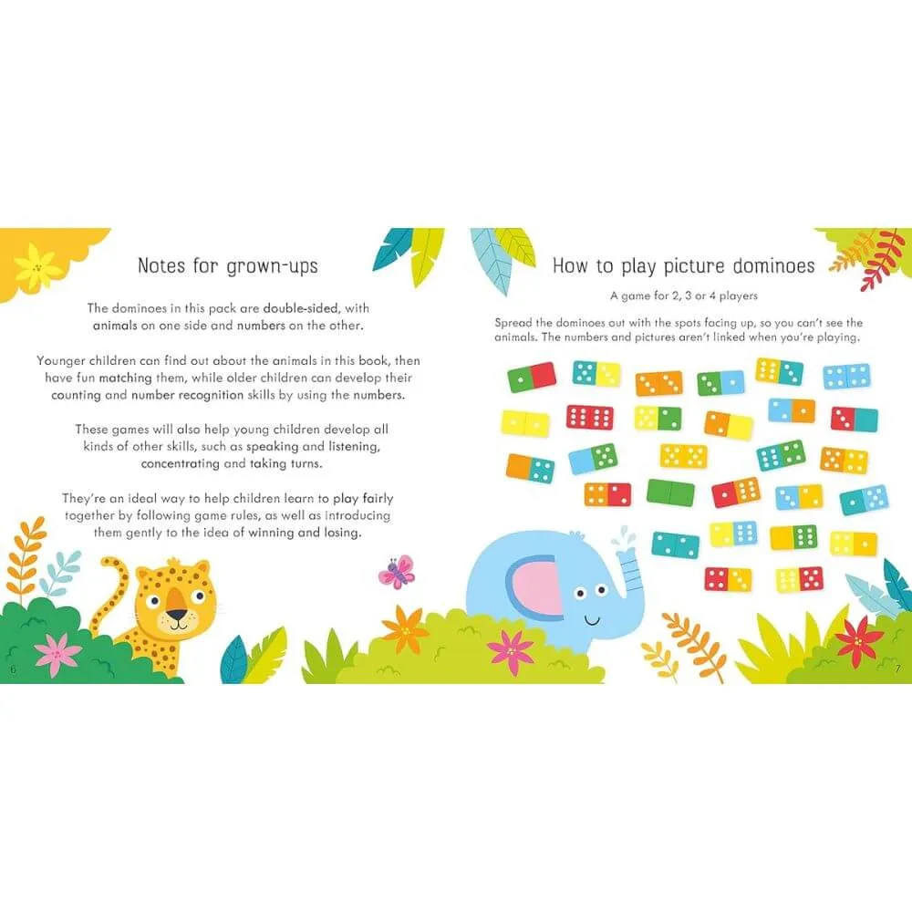 Usborne Animal Dominoes Game