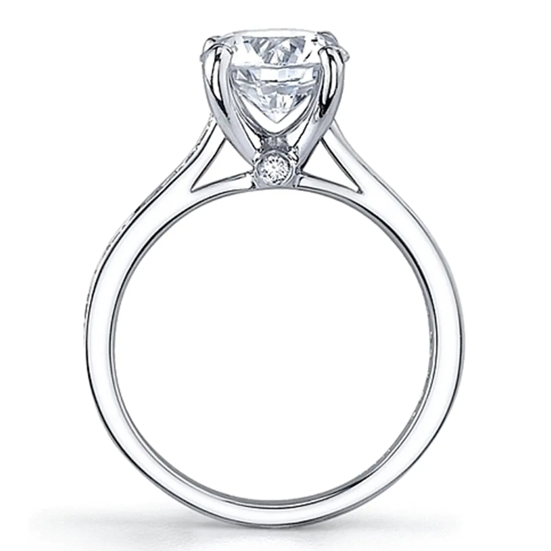 Vatche Pave Set Diamond Engagement Ring