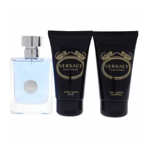 Versace Pour Homme Gift Set For Men