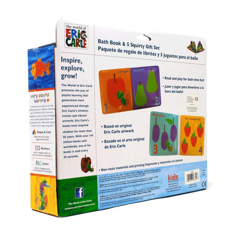 Very Hungry Caterpillar Bath Book & Squirty Gift Set