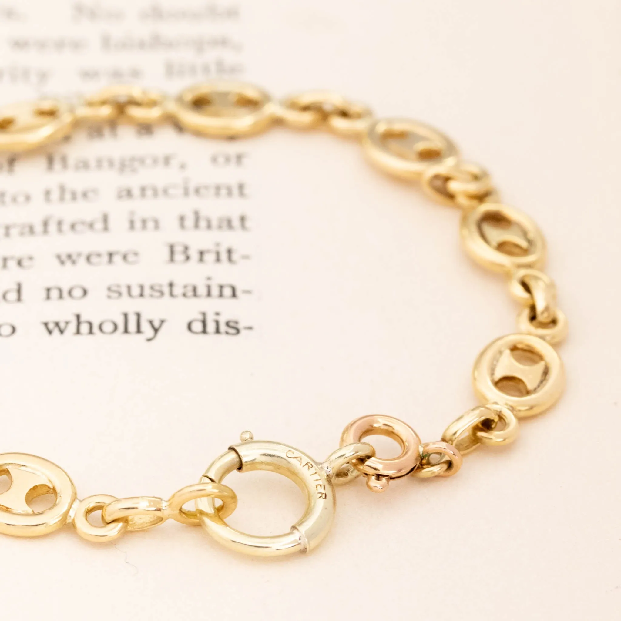 Vintage Mariner Link Bracelet, by Cartier