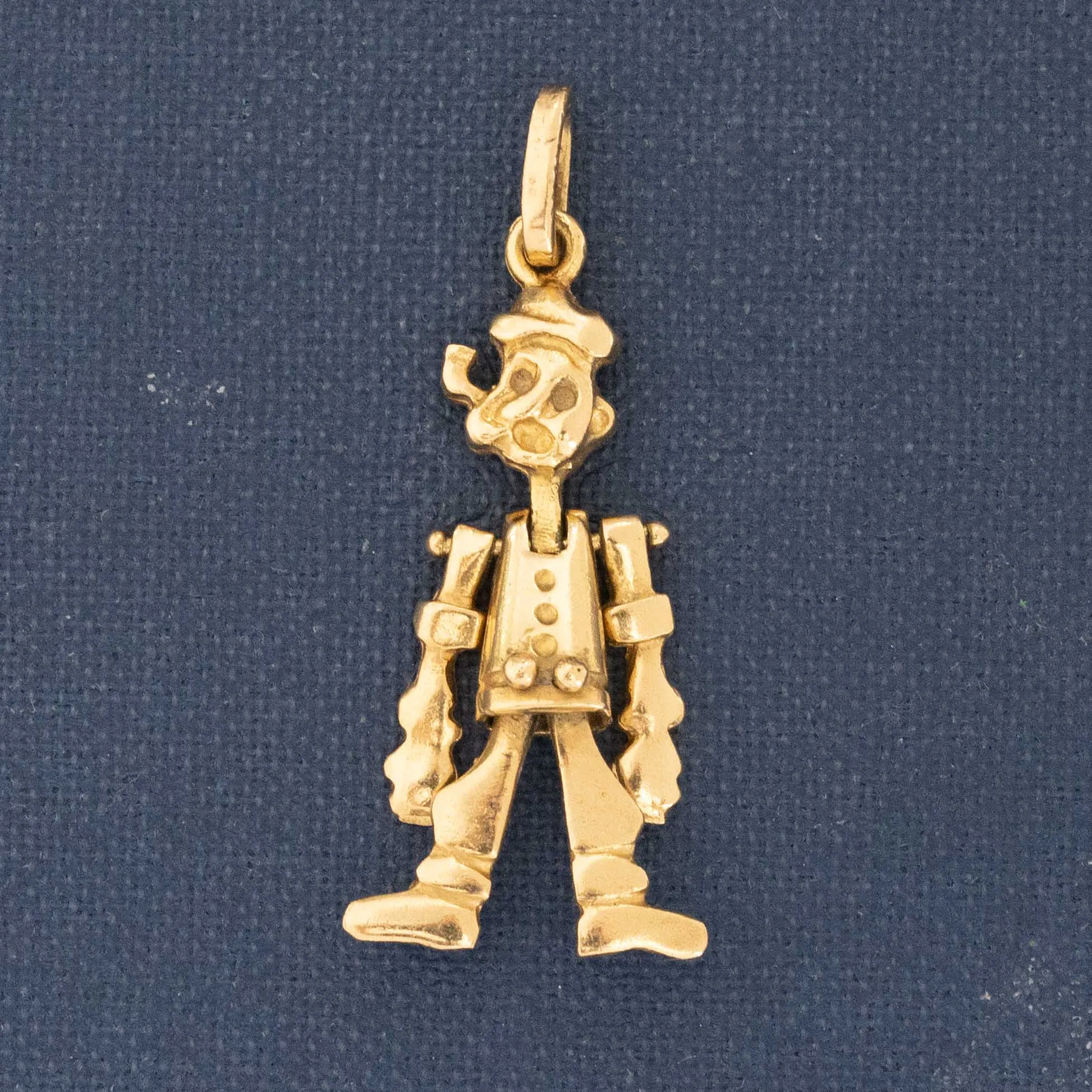 Vintage Popeye & Olive Oyl Articulating Pendants
