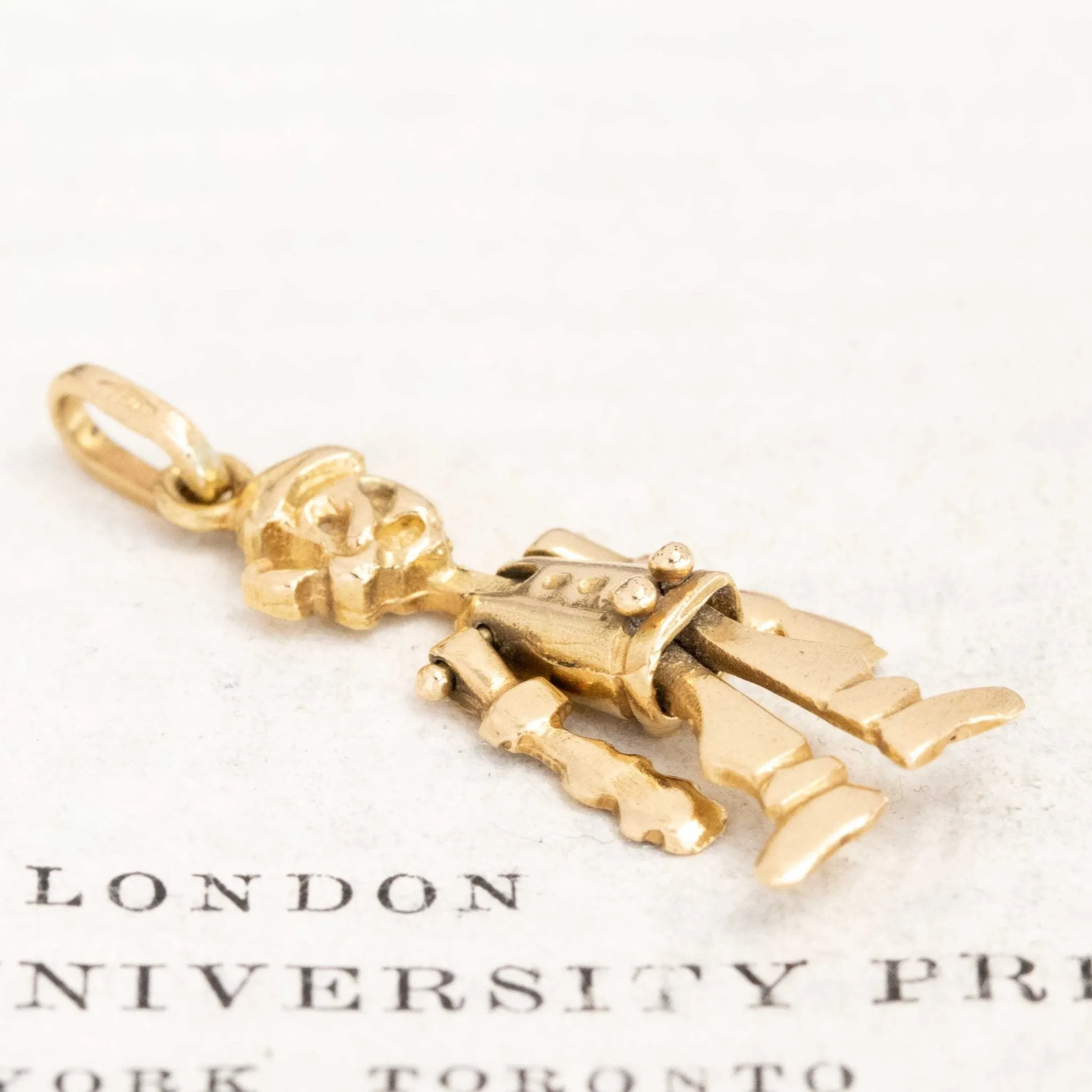 Vintage Popeye & Olive Oyl Articulating Pendants