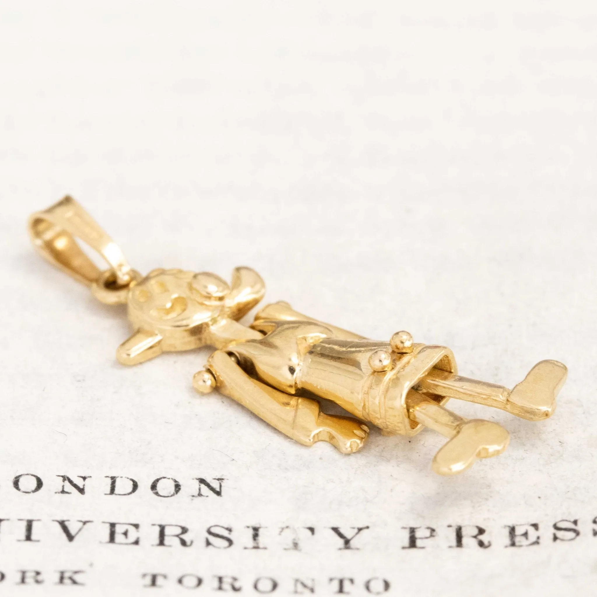 Vintage Popeye & Olive Oyl Articulating Pendants